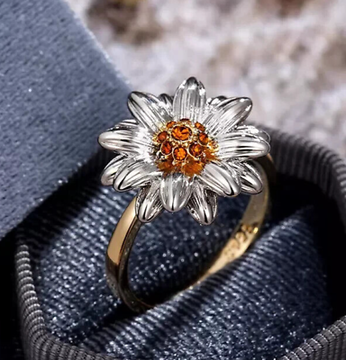 Sunflower hotsell engagement ring
