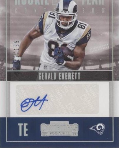 2017 Panini Contenders Gerald Everett #RY-GE