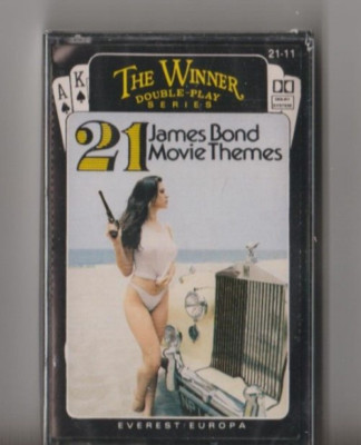 JAMES BOND 21  Movie Themes ITALY CASSETTE TAPE NEW STILL SEALED Sexy Cover