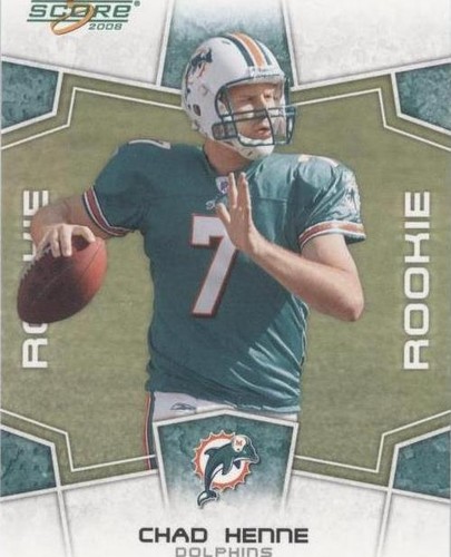 2008 Score Chad Henne #376