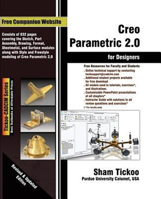 Creo Parametric 2. 0 for Designers Paperback