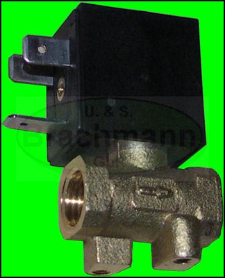 Magnetventil 1/4" 12V - 230V Messing 24