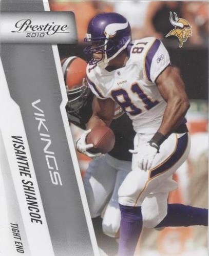 2010 Playoff Prestige Visanthe Shiancoe #113