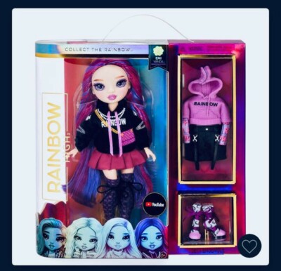 Rainbow High EMI VANDA Doll Wave 3 Deep Purple Orchid - Brand New In Stock 2021