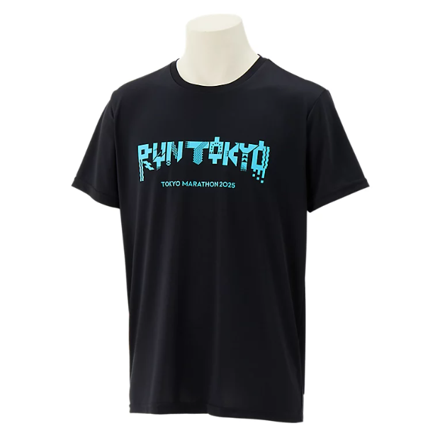 ASICS TOKYO MARATHON 2025 Tシャツ Tokyo Marathon 2025 ASICS Official Signature T-Shirt Mens XL