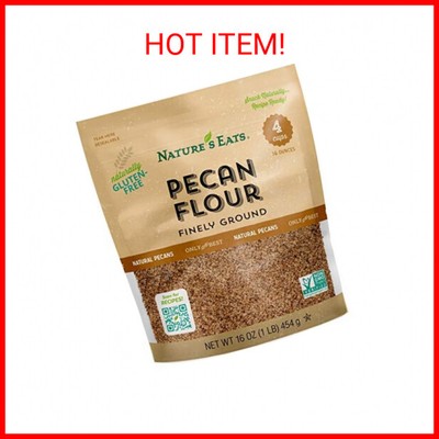 Nature's Eats Pecan Flour Finely Ground, 16 Ounce