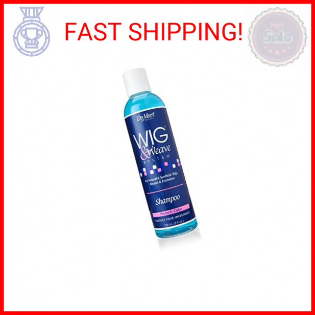 DeMert Wig & Weave System Shampoo for Natural and Synthetic Hair 8 oz