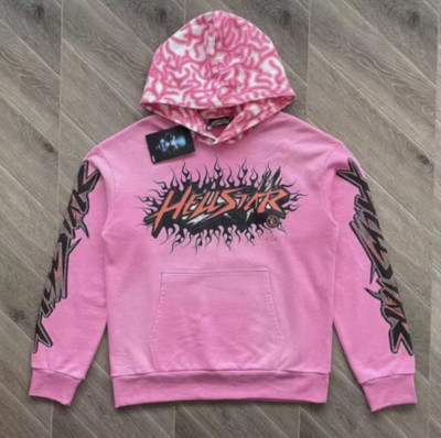 Hell flarel star black flare pants hoodie wash patchwork Long Pants Hoodies