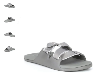 Chaco Chillos Slide Outskirt Gray Comfort Sandal Men s US sizes 7