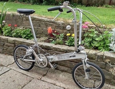 Bickerton Portable Classic Aluminium 3 speed Fold Away / Up Lightweight Bike