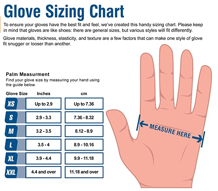 10-2000pcs  Black Vinyl Gloves -S M  L  XL