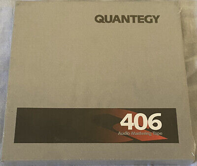 NEW Sealed Quantegy 406 Audio Mastering Tape - 1/4'' x 1200 Reel To Reel 7  NIP
