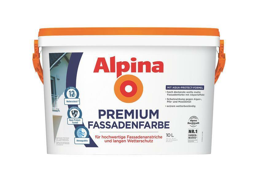 Alpina Silikon Fassadenfarbe