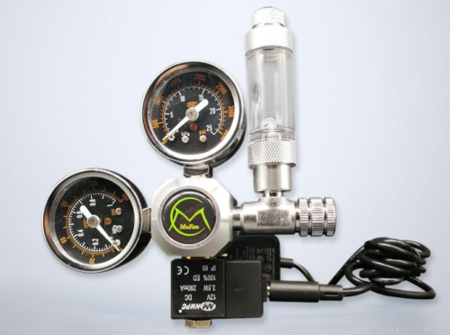 Aquarium CO2 Druckminderer Regler Rückschlagventil Bubble Counter Magnetventil B