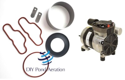 NEW GAST 86R Rebuild Kit Rocking Piston Oilless Pump Service Kit K961 86R123