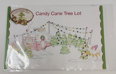Crabapple Hill Studio - ''Candy Cane Tree Lot'' Pillow Pattern