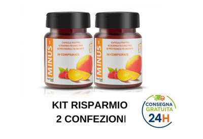 MINUS HERBA NEW LIFE DIMAGRANTI , 2x30 CPS, KIT CONVENIENZA-IN ARRIVO