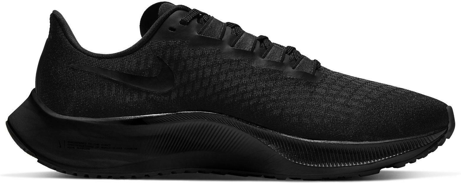 

МУЖСКИЕ КРОССОВКИ NIKE AIR ZOOM PEGASUS 37, черные BQ9646 005, размер 9–14, Black/black-grey, Nike Air Zoom Pegasus
