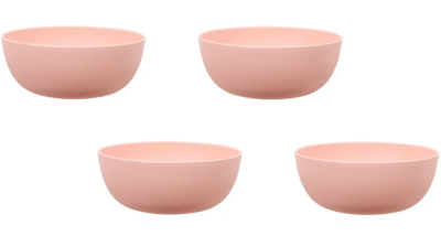Large Bowl 4 Pack Pink Blossom 6.75