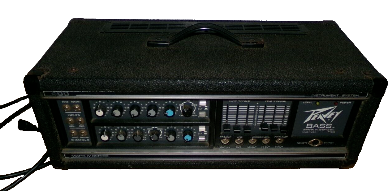 Peavey Max 160 Bass ヴィンテージ　アンプヘッド　USA製 Peavey Max 160 160W Bass Head | Musician's Friend