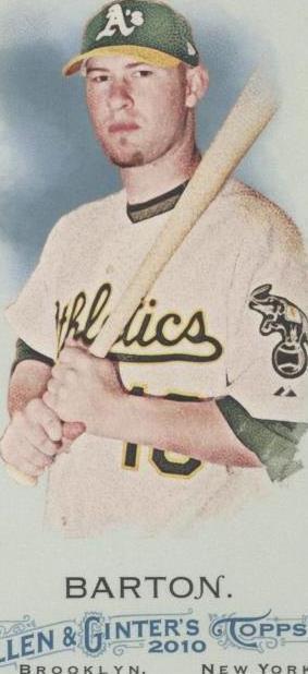 2010 Topps Allen & Ginter's - Daric Barton #302