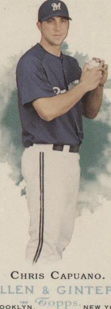 2006 Topps Allen & Ginter's - Chris Capuano #166