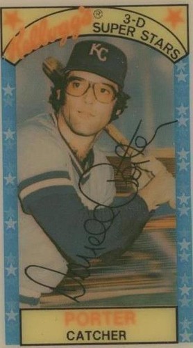1979 Kellogg's 3-D Super Stars - Darrell Porter #25