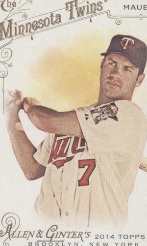 2014 Topps Allen & Ginter's - Joe Mauer #199