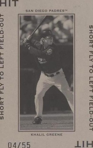 2005 Donruss Throwback Threads - Khalil Greene #PG-10