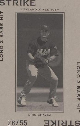 2005 Donruss Throwback Threads - Eric Chavez #PG-68