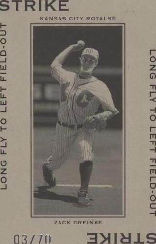 2005 Donruss Throwback Threads - Zack Greinke #PG-83