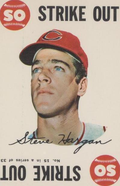 1968 Topps - Steve Hargan #15