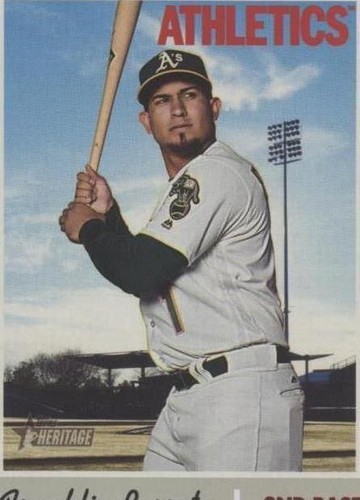 2019 Topps Heritage High Number - Franklin Barreto #714