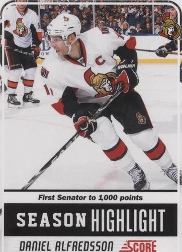 2011-12 Score - Daniel Alfredsson #6