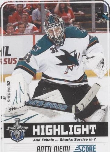 2011-12 Score - Antti Niemi #496