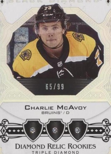 2017-18 Upper Deck Black Diamond - Charlie McAvoy #BDR-CM