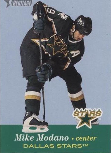 2001-02 Topps Heritage - Mike Modano #8