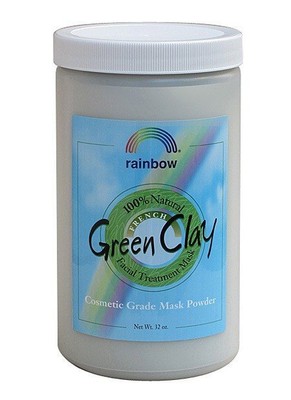 Порошок французской зеленой глины Rainbow Research 32 унции