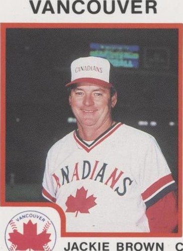 1987 ProCards Minor League - Jackie Brown #1599