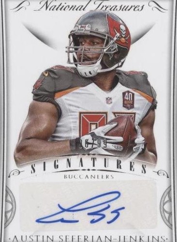 2015 Panini National Treasures Austin Seferian-Jenkins #SIG-AS