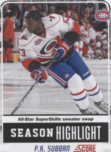 2011-12 Score - P. K. Subban #14