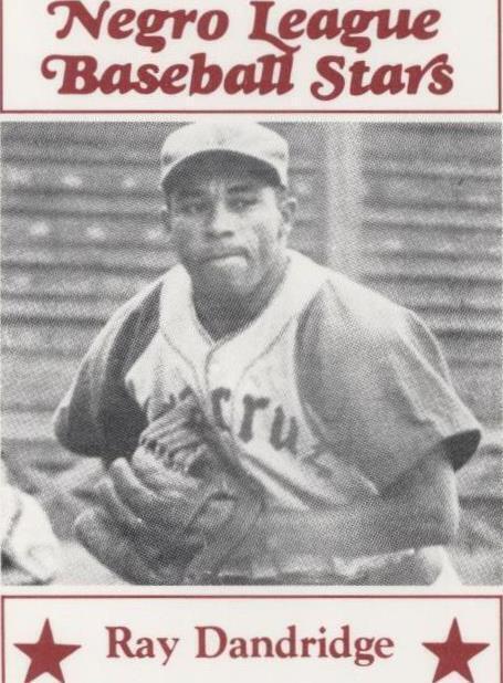 1986 Fritsch Negro League Baseball Stars - Ray Dandridge #7