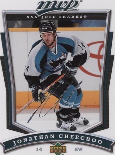 2007-08 Upper Deck MVP - Jonathan Cheechoo #269