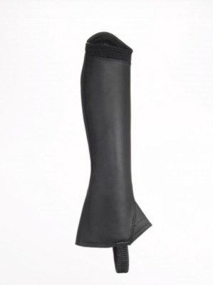 ProChaps The COMPETITION Half Chap Black Equestrian Horse Riding NEW
