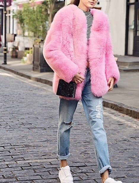  Faux Fur Coat PINK Sサイズ $_57.JPG?set_id=880000500F