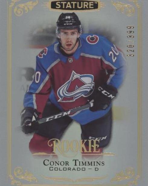 2019-20 Upper Deck Stature - Conor Timmins #163