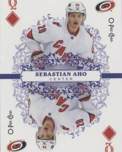 2022-23 O-Pee-Chee - Sebastian Aho #Q-DIAMONDS