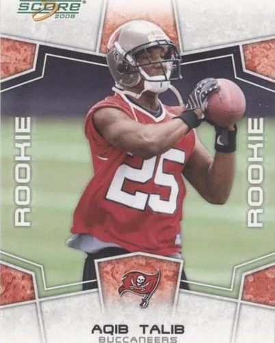 2008 Score Aqib Talib #345