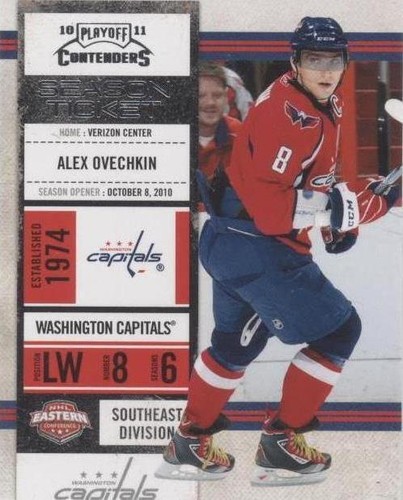 2010-11 Panini Playoff Contenders - Alex Ovechkin #40