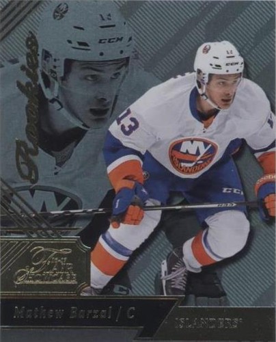 2016-17 Upper Deck Fleer Showcase - Mathew Barzal #35